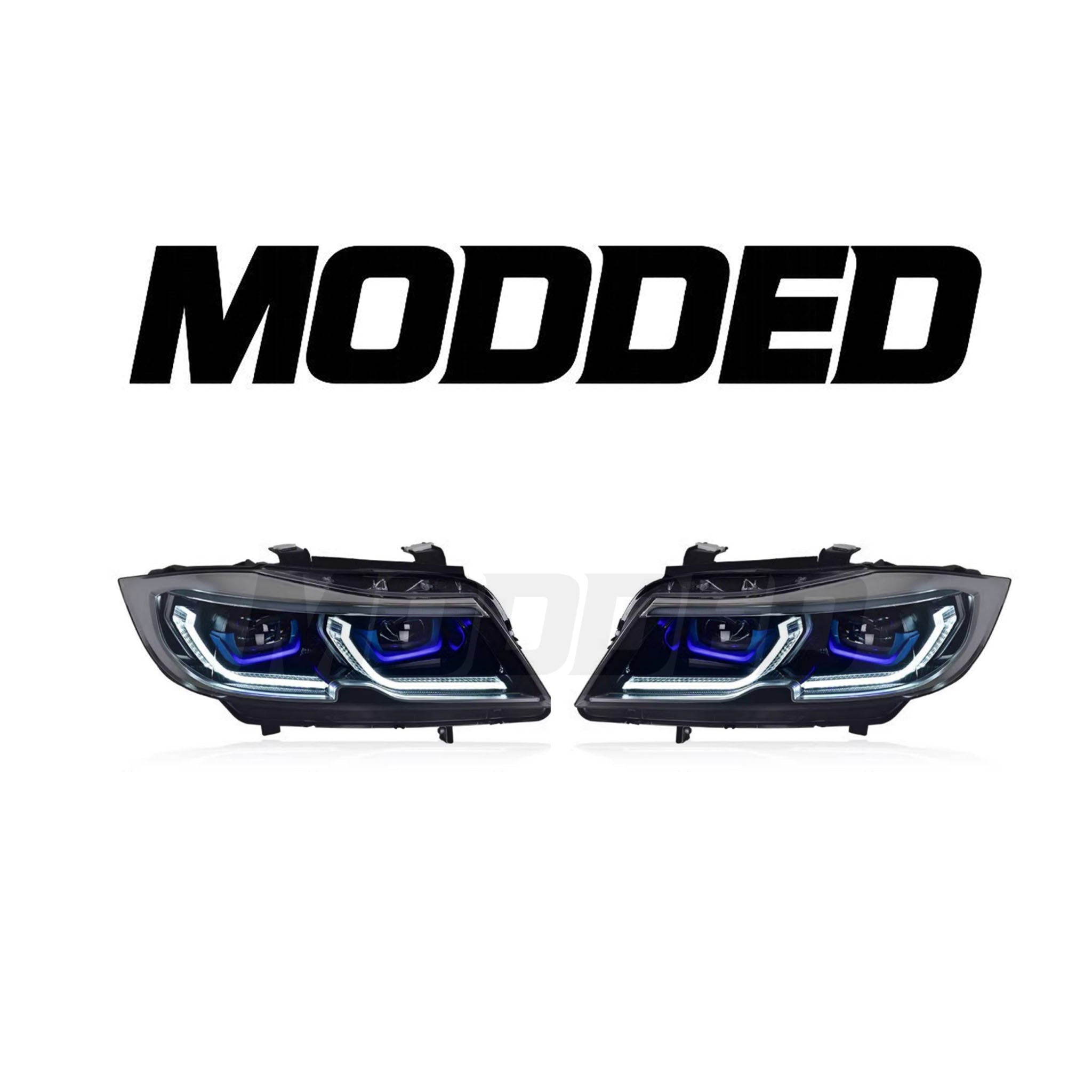 BMW 3 Series E90 Headlights (2005–2012) – Laser Style