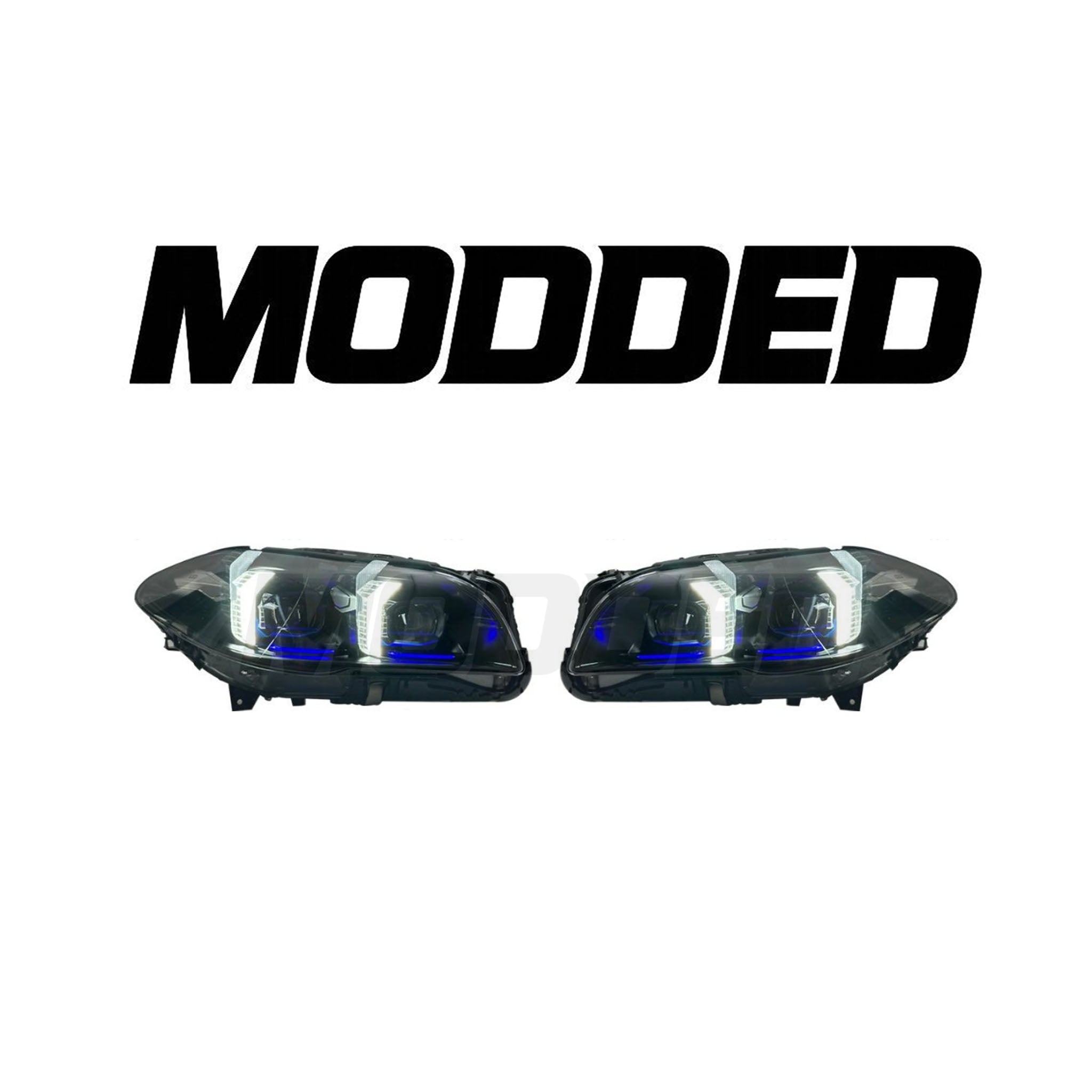 BMW 5 Series F10 Headlights (2011–2017) – G90 Style