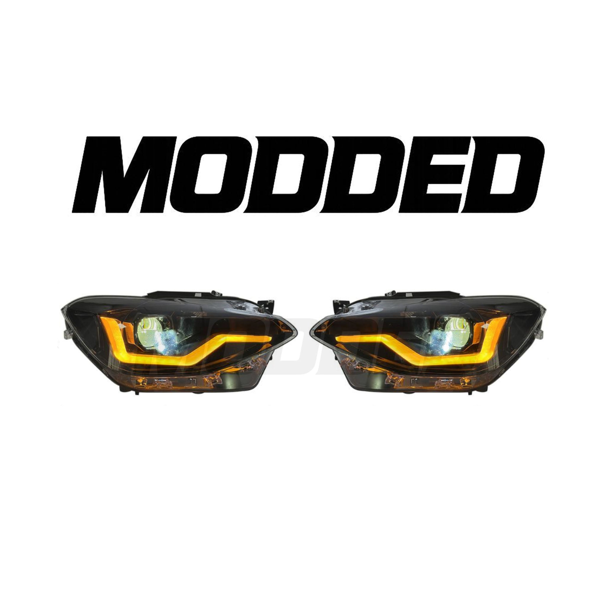 BMW 1 Series F20 Headlights (2012–2015) – G87 Style