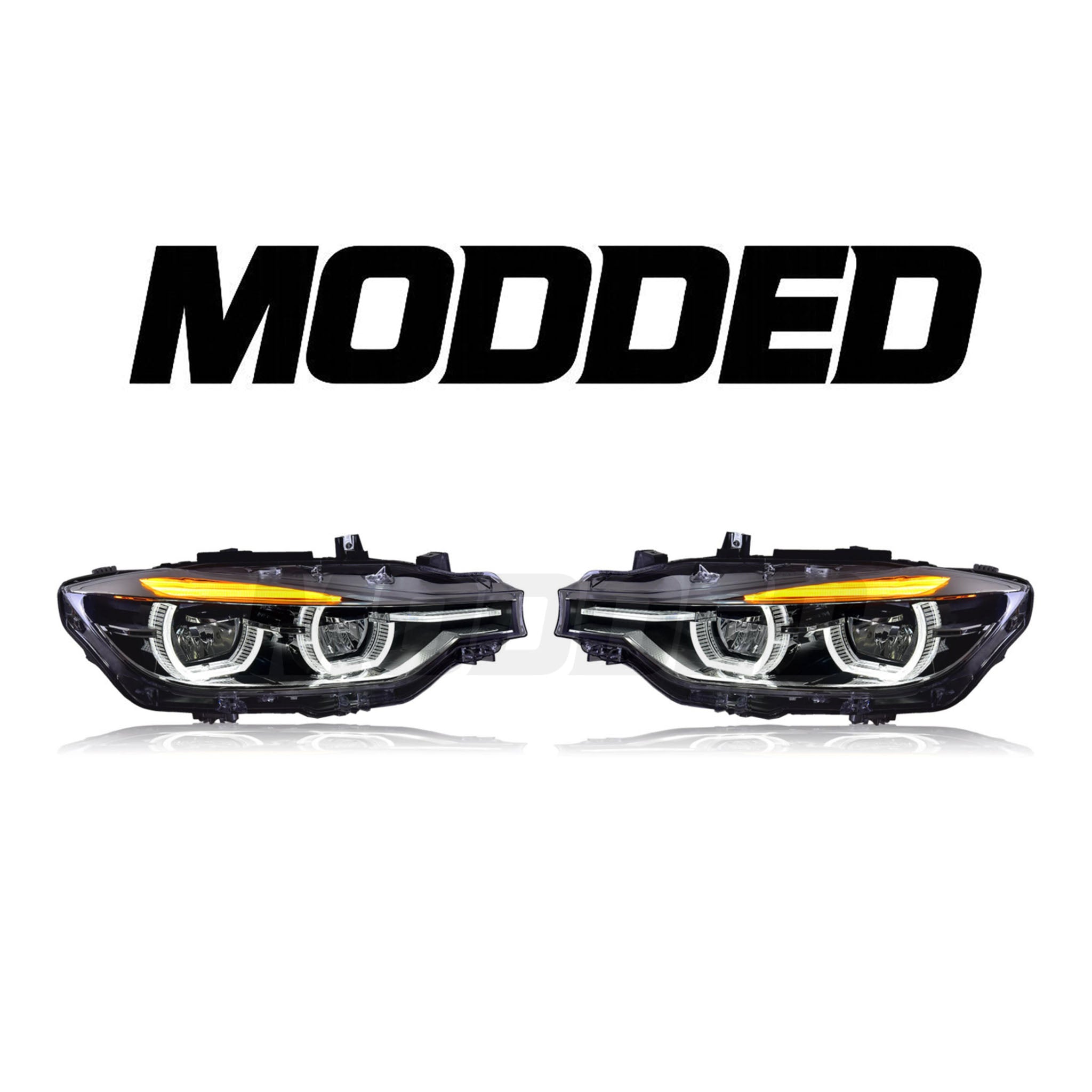 BMW 3 Series F30 Headlights (2012–2018) – OEM LED Style