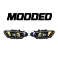 BMW 3 Series F30 Headlights (2012–2018) – Snake Eyes Style