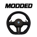 BMW Flat Bottom Steering Wheel Leather V2