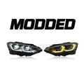 BMW 4 Series G22/G82 Headlights (2021–2024) – OEM Style (Switchable Yellow/White DRL)
