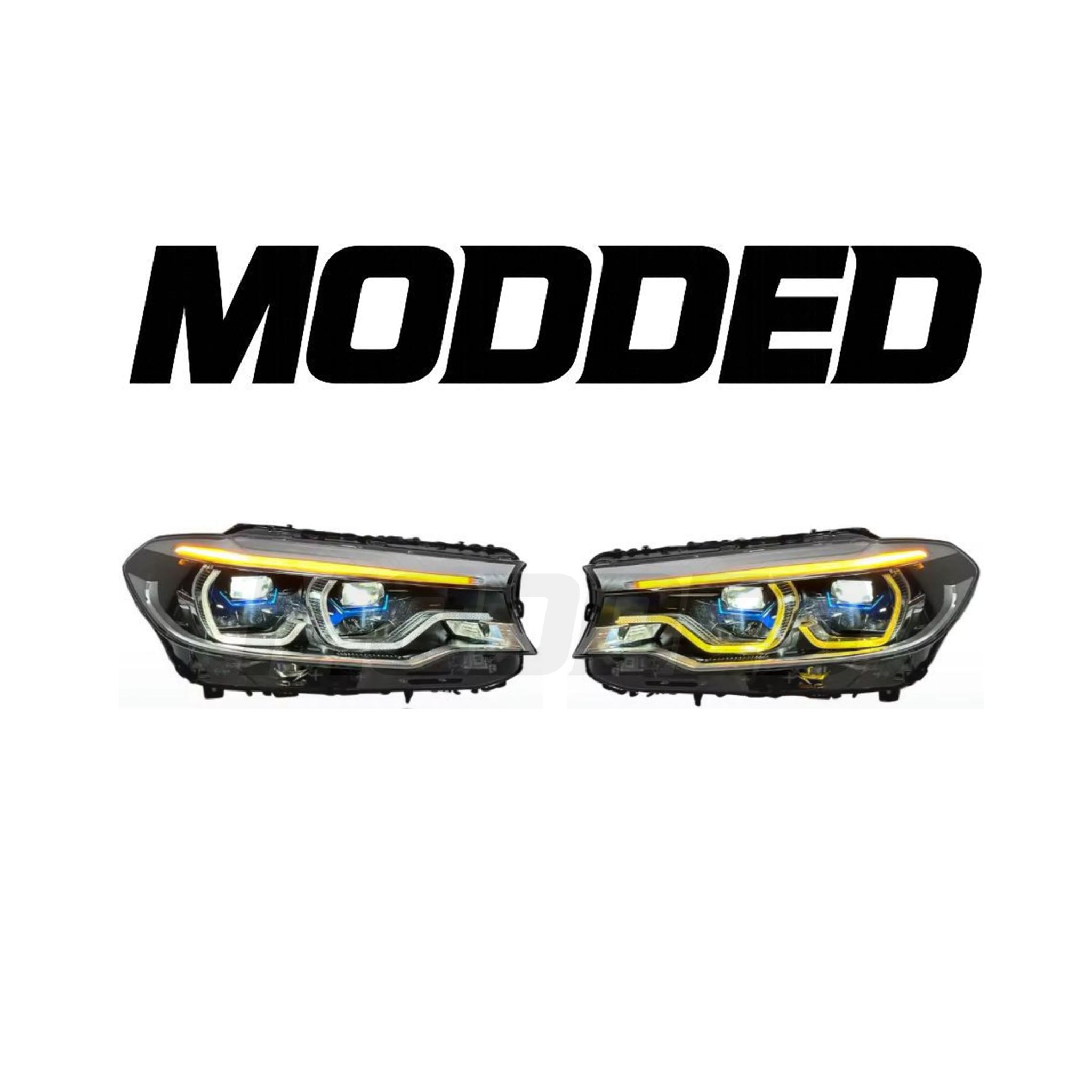 BMW 5 Series G30 Headlights (2018–2020) – OEM LED Style