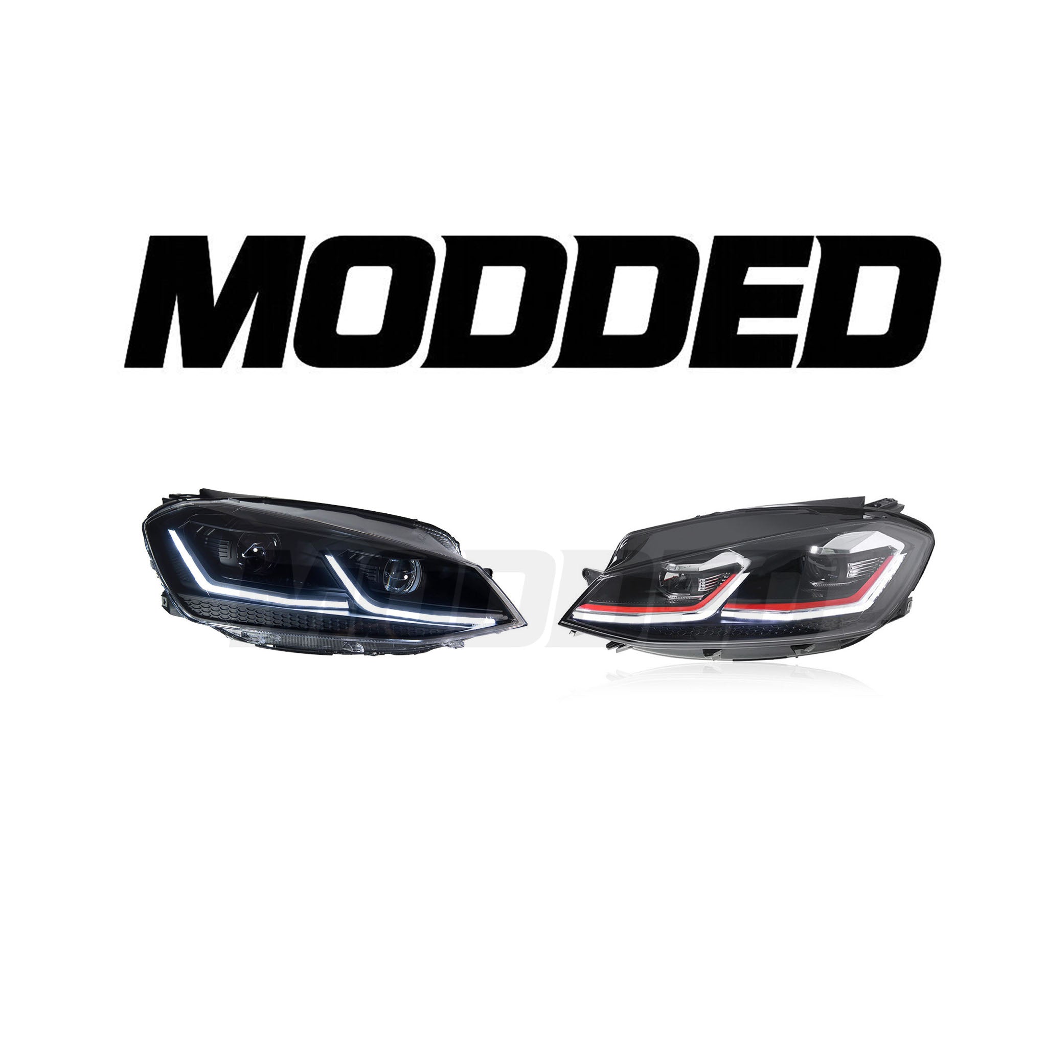 Volkswagen Golf MK7 Headlights (2013–2017) – MK7.5 LED Style