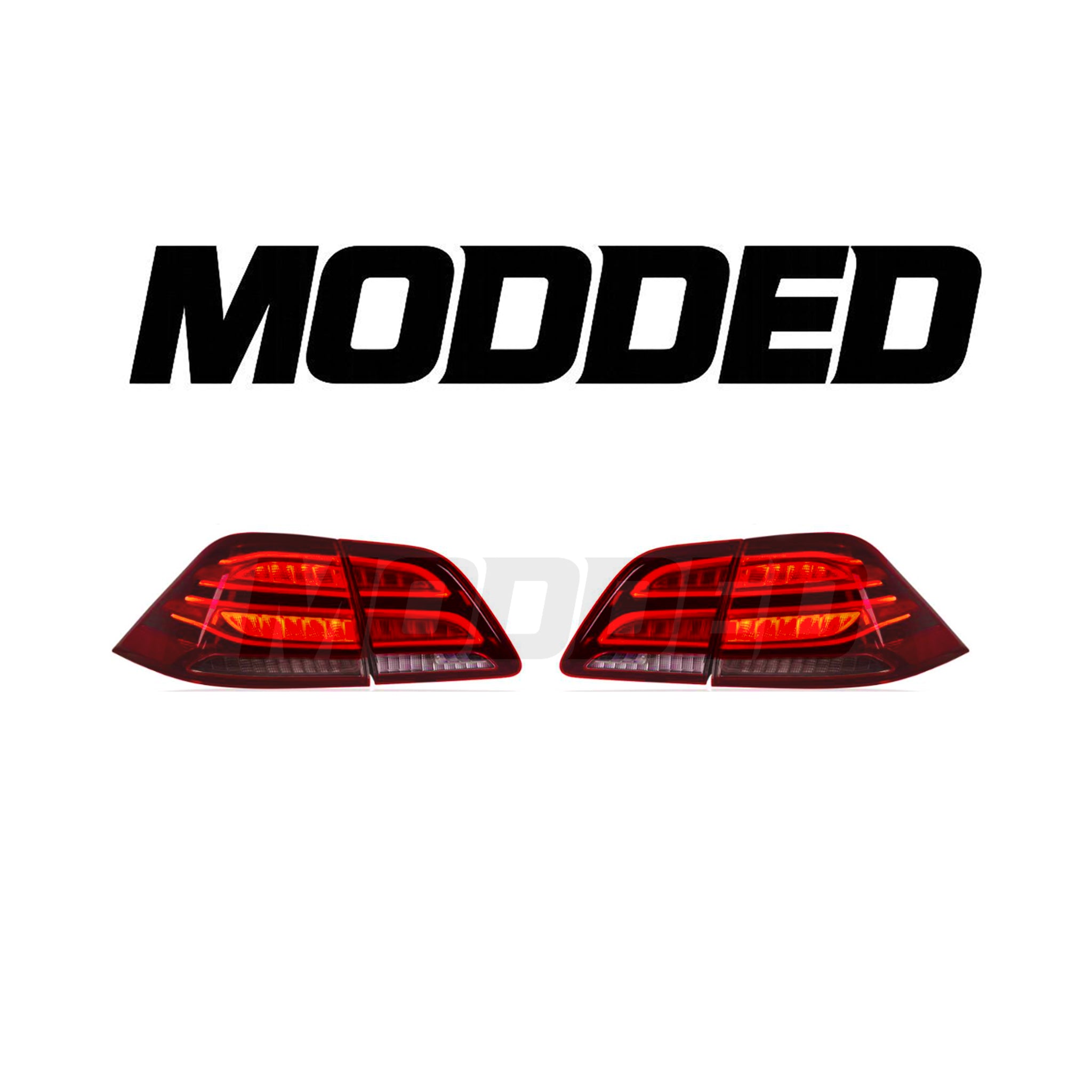 Mercedes-Benz ML W166 Taillights (2012–2014) – OEM LED Style Taillights Red