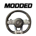 Mercedes Benz AMG Steering Wheel Carbon Fibre & Alcantara OEM Style