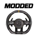Mercedes Benz AMG Steering Wheel Carbon Fibre & Leather OEM Style