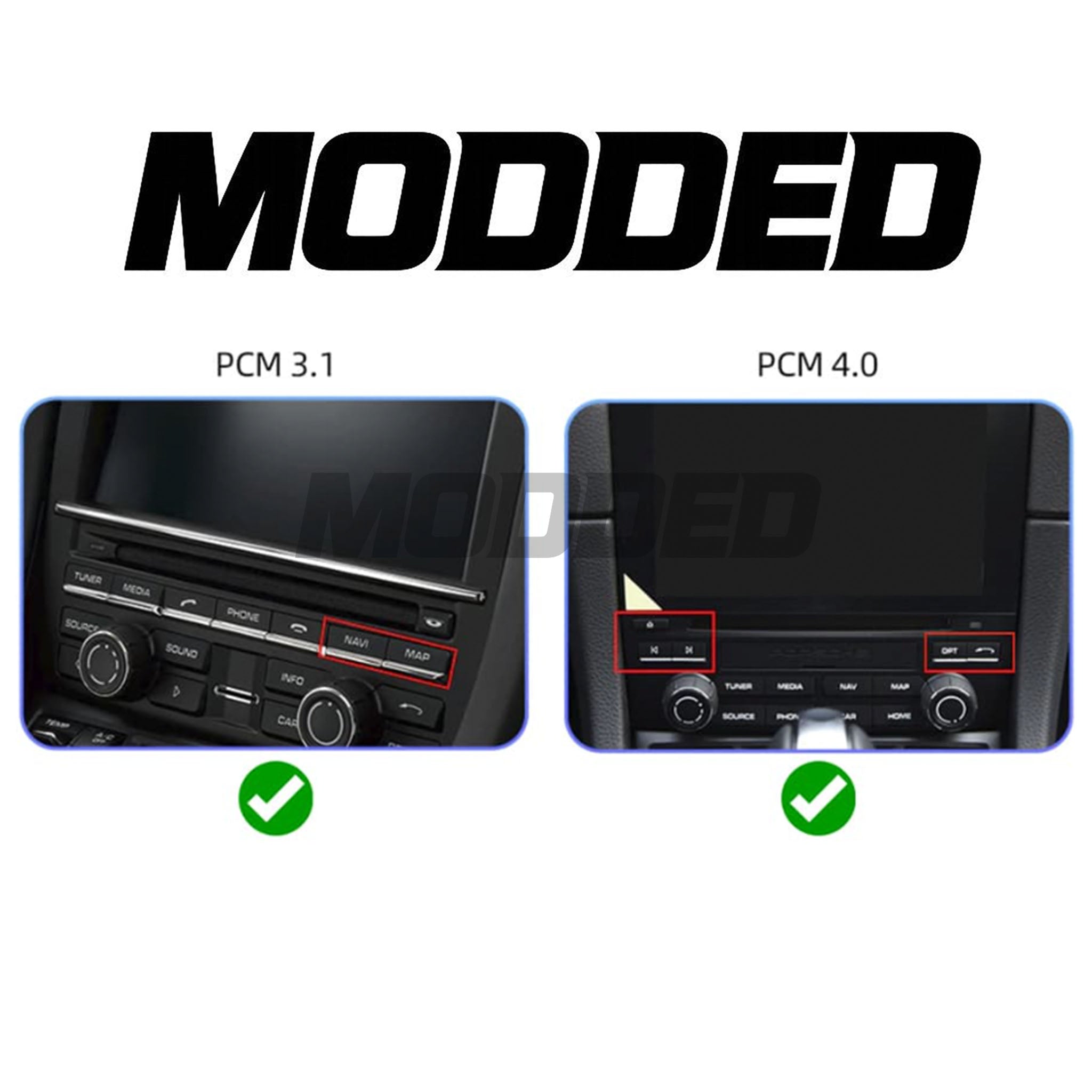 Porsche | Wireless CarPlay & Android Auto Module PCM 3.1 & 4.0 (Motherboard)