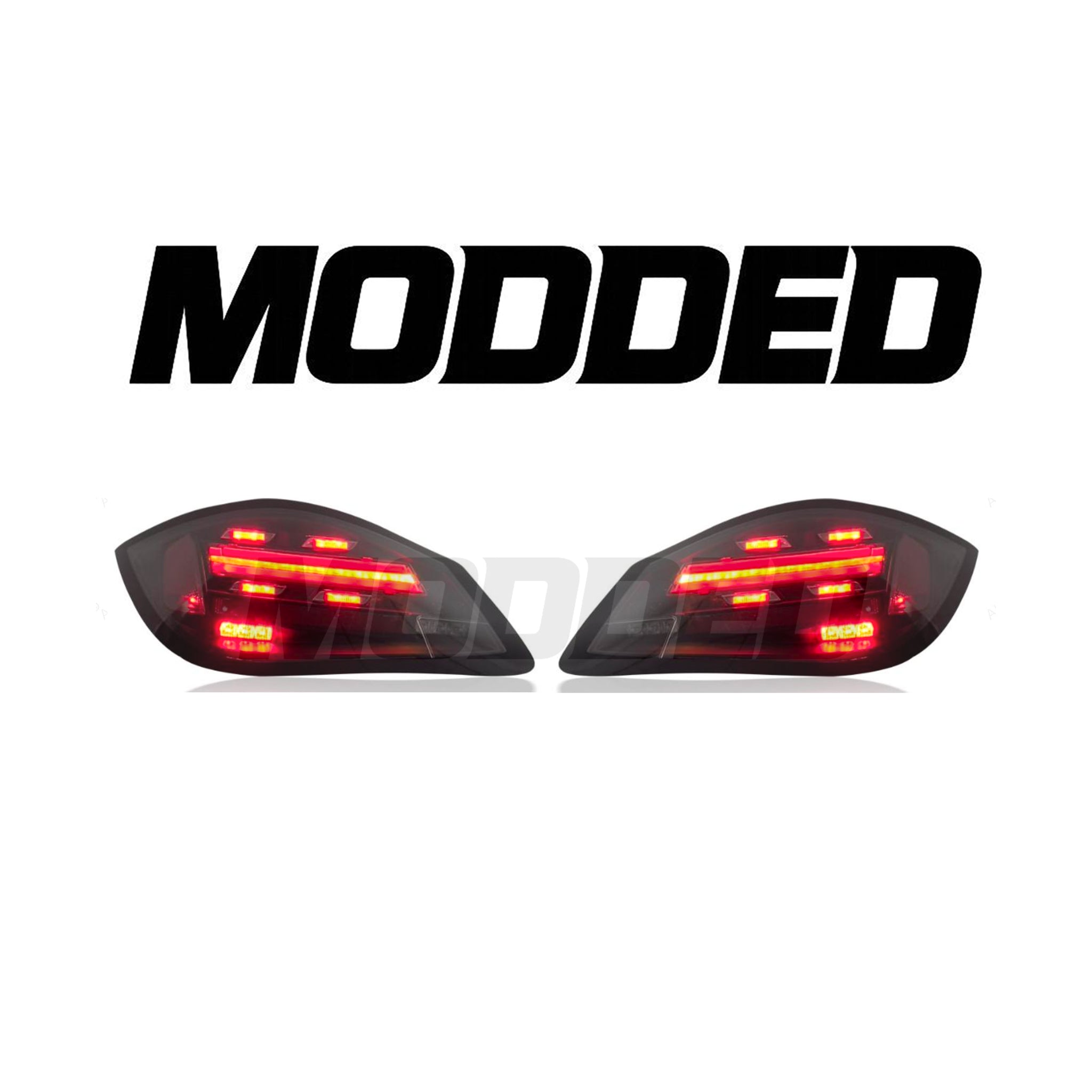 Porsche Cayman 987.2 Taillights Red/Smoked (2009-2012)