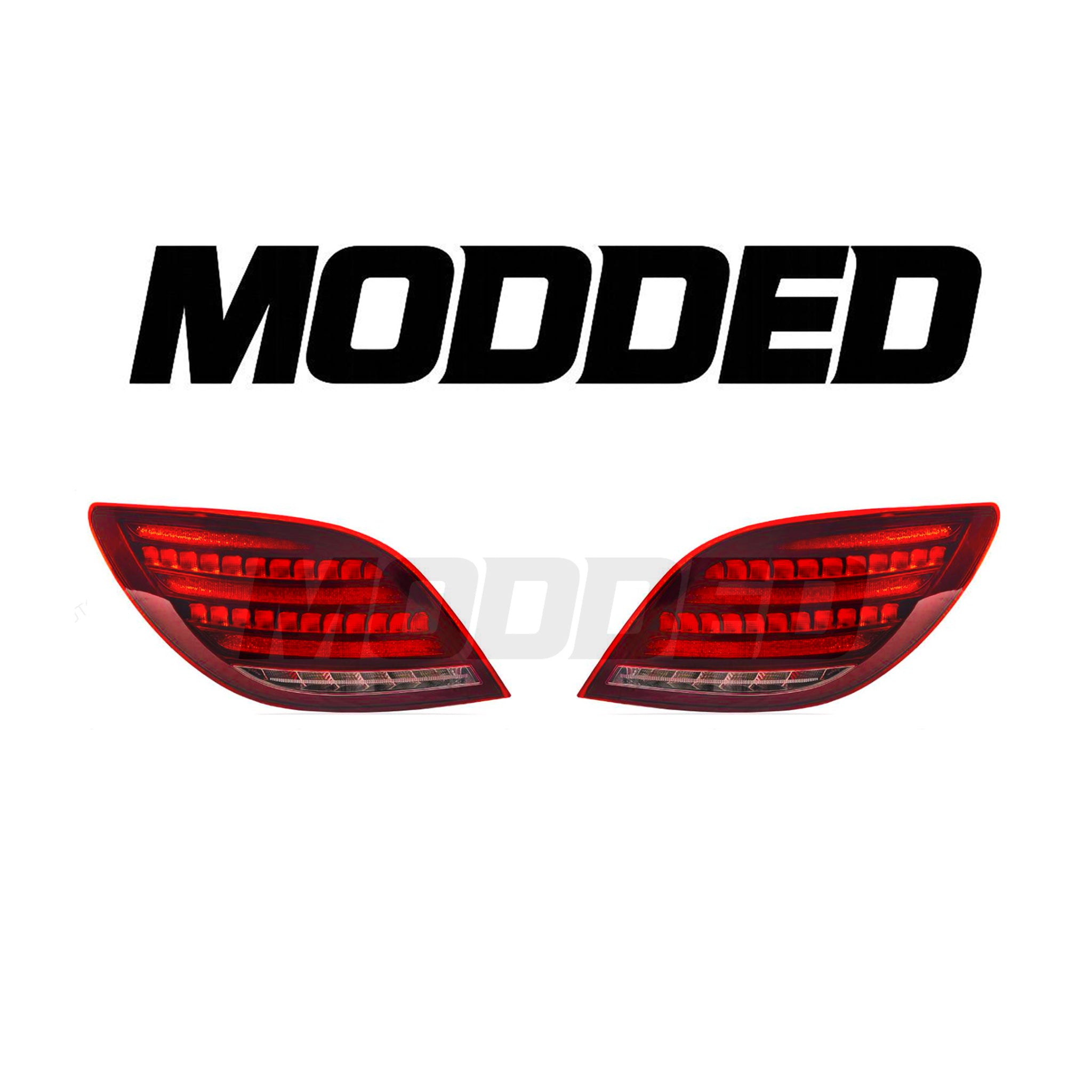 Mercedes-Benz R Class W251 Taillights (2010–2017) – Red