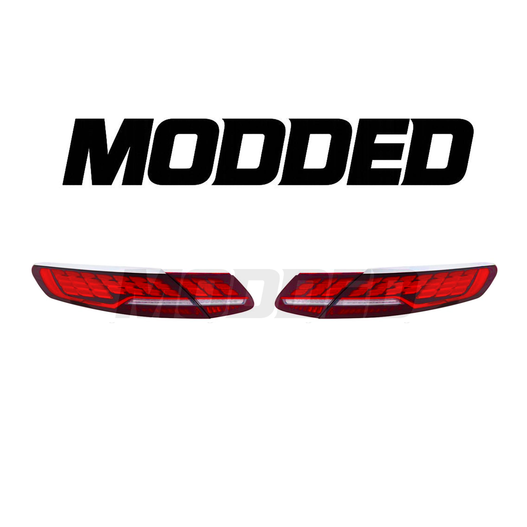 Mercedes Benz S Class W217 Coupe Taillights (2015-2021)