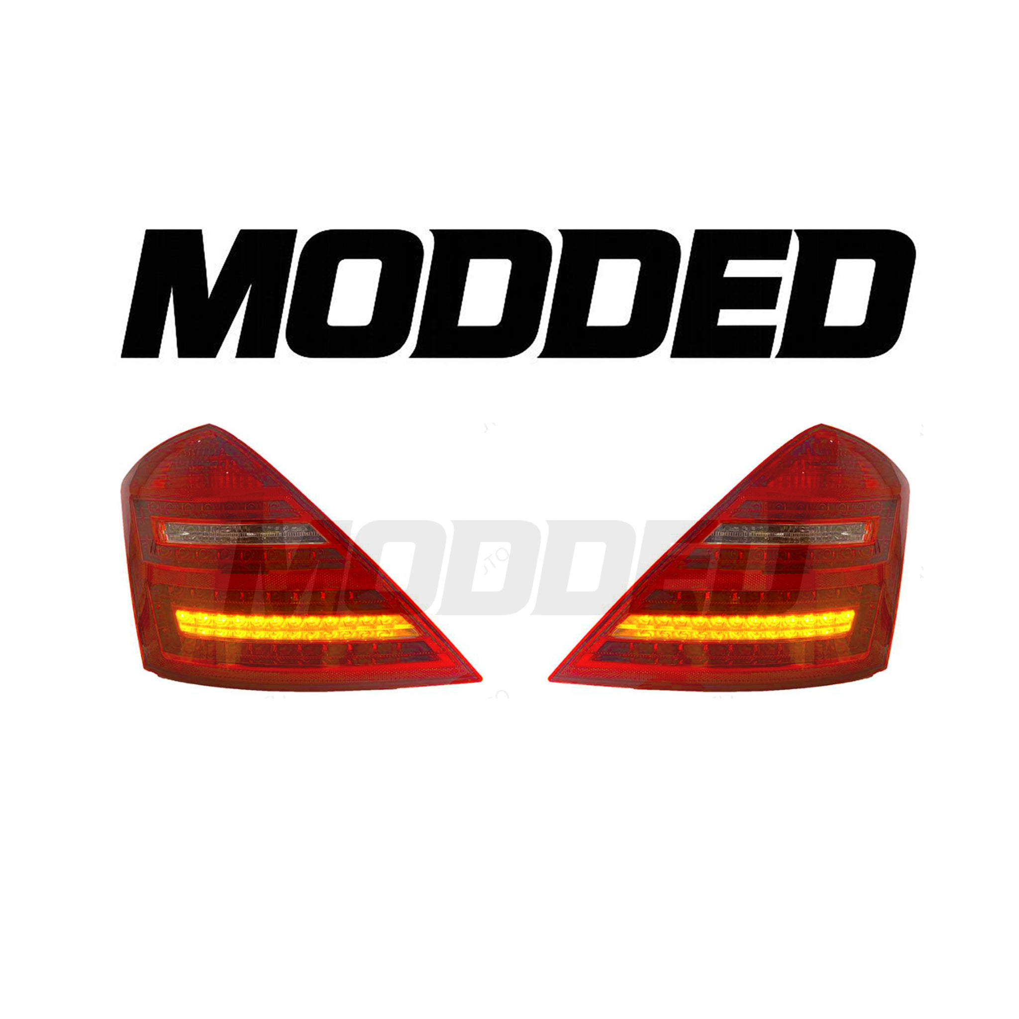 Mercedes-Benz S Class W221 Taillights (2007–2014) - OEM Style