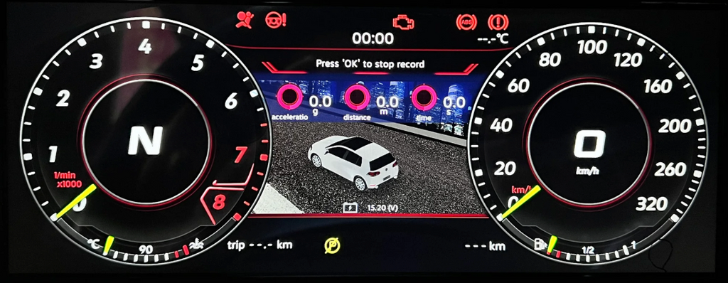 Digital Cluster for VW MK6 Golf LCD GTI
