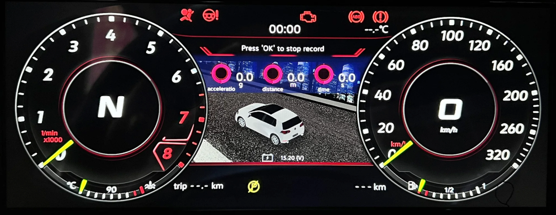 Digital Cluster for VW MK6 Golf LCD GTI