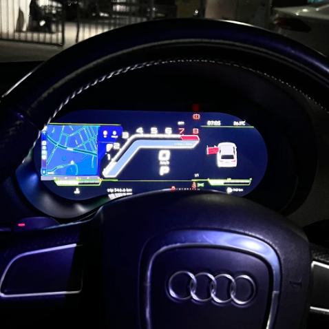 Digital Cluster for Audi A3 8P RS Version (2008-2013)