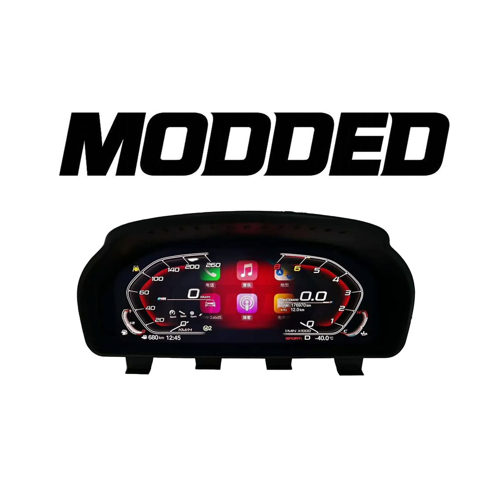 Digital Cluster with Carplay for BMWs