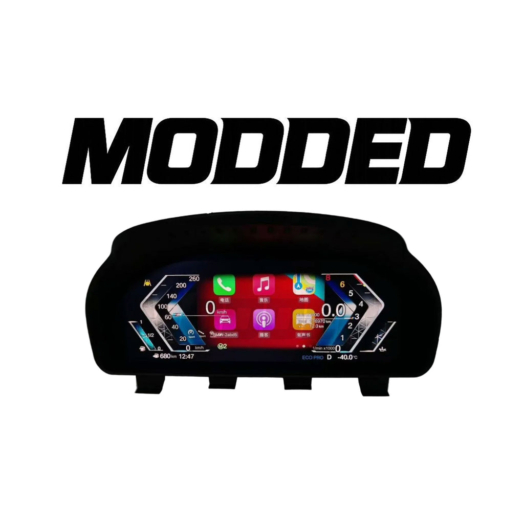 Digital Cluster with Carplay for BMWs