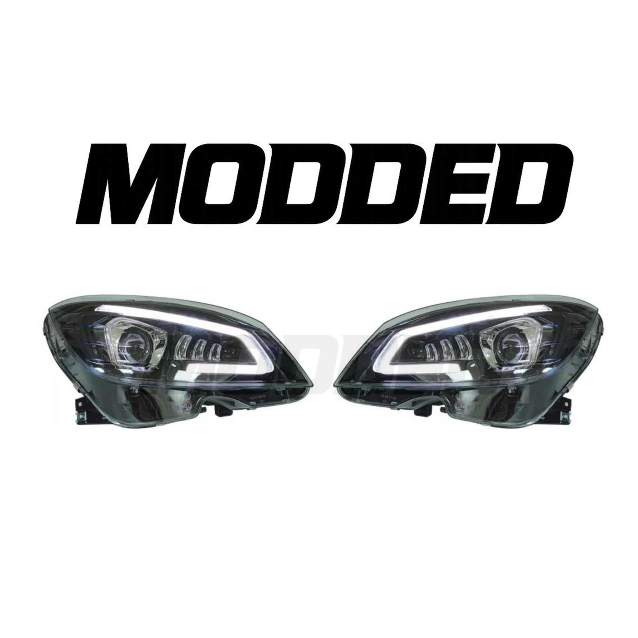 Mercedes-Benz C Class W204 Headlights (2007-2011)