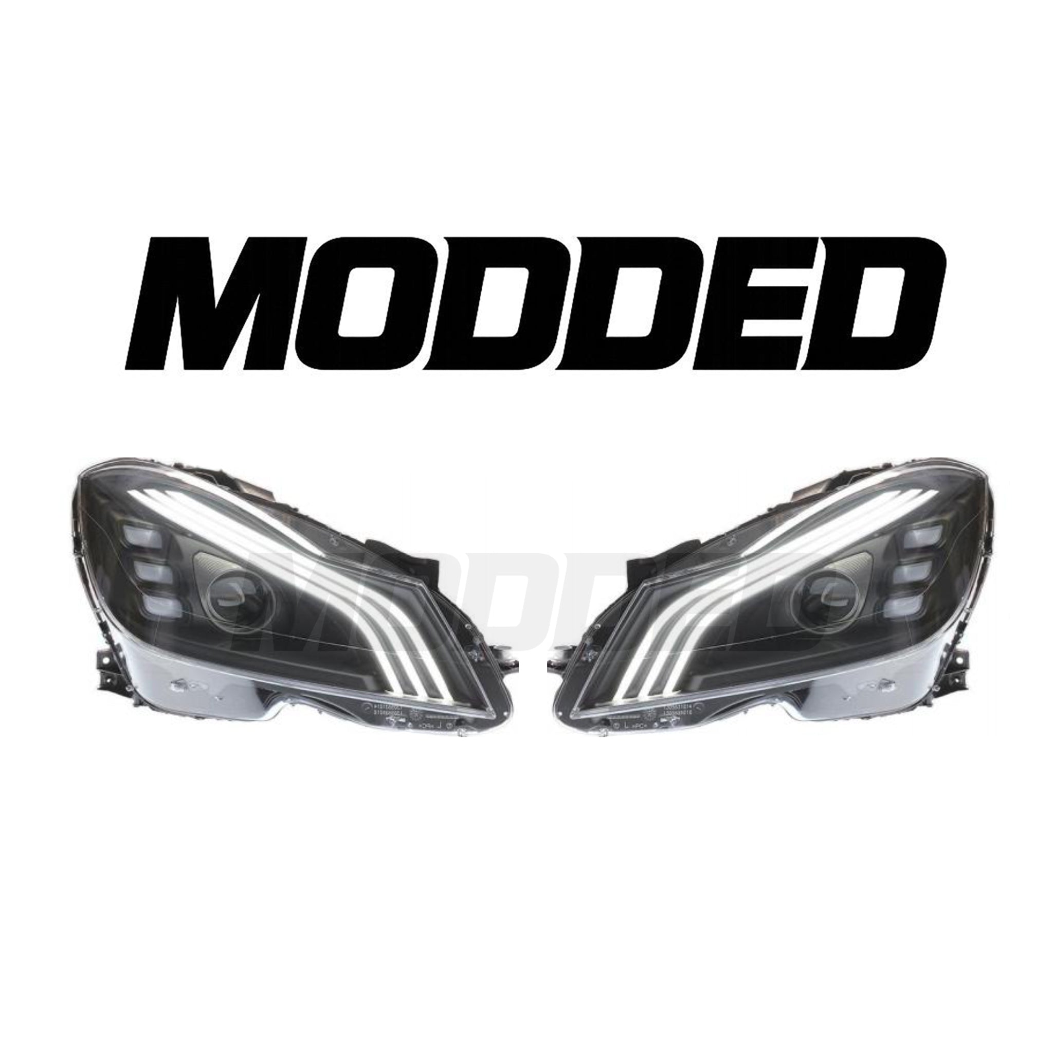 Mercedes-Benz C Class W204 Headlights V2 (2012-2014)
